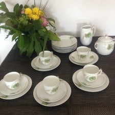 Kaffeeservice Porzellan alt Kästner SAXONIA BAVARIA sehr fein