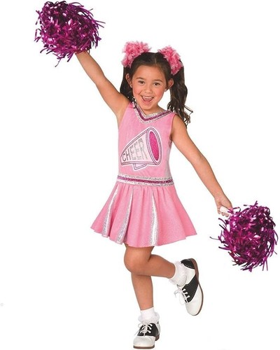 Rosa cheerleader kostüm - cheerleader,