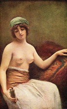 Antik Malarstwa Polskiego Polen 1913 Maler Zeichnungen Akt Frau Kinder Mode