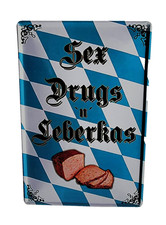 Blechschild Retro 30x20 cm