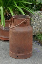 Alte Milchkanne Rostig Eisen tolle Gartendeko