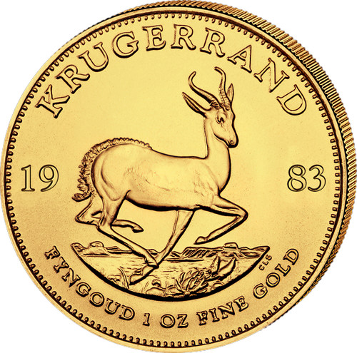 Unze gold krügerrand - krügerrand, 1983