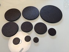 Tabletop Bases Rund,Oval, Bike  personalisierten Größen und Farben, 20 bis 160mm