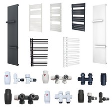 Badheizkörper Heizung Handtuchtrockner Handtuchwärmer Anschlussgarnitur Bad