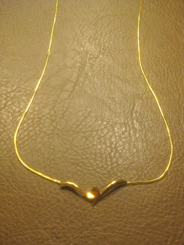 Gelbgoldkette collier 333 - gelbgoldkette-collier,