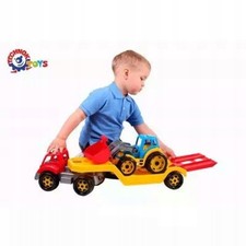 Tieflader Spielzeug Lkw mit