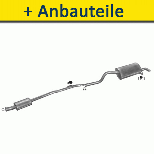 Auspuff auspuffanlage für - auspuff,