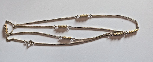 Vintage silberkette 835 silber - silberkette,