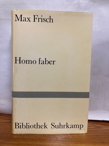 Homo faber max - faber, frisch
