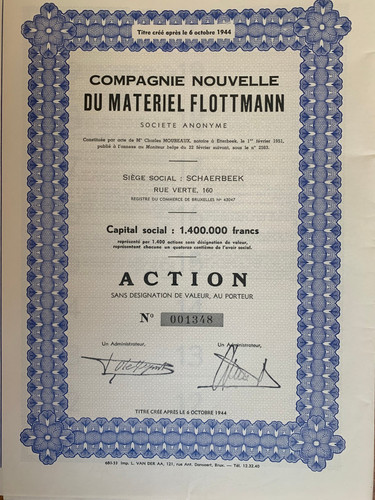 Compagnie nouvelle materiel - du,