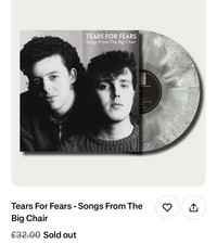 Tears For Fears Blood Records