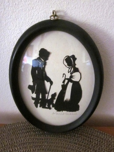 Scherenschnitt silhouette - scherenschnitt,