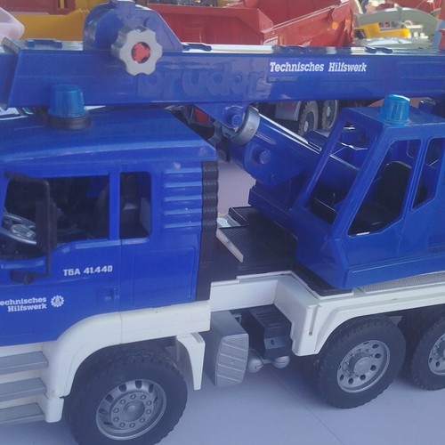 Man kranwagen modell lkw thw - kranwagen, modell-lkw