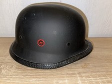  Motorradhelm Chopper Helm Halbschale matt-schwarz 
