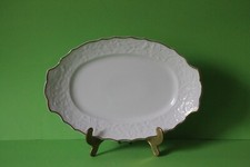 Mitterteich Princess Gold Servierplatte Platte 32 x 21,5 cm