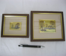 2x Radierung Lithographie