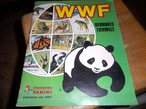 Wwf sammel album bedrohte - wwf, sammel-album