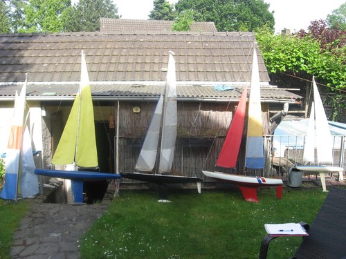 Profi segelboote konvolut - profi,