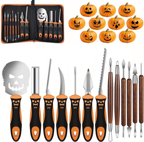 Kürbis schnitz set stück - 13,