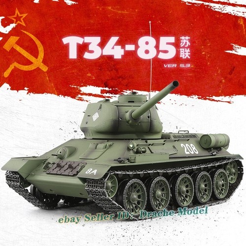 Soviet t34 mbt panzer - 1:16,