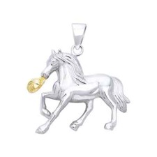 Friesen pferd 925 sterling - friesen,