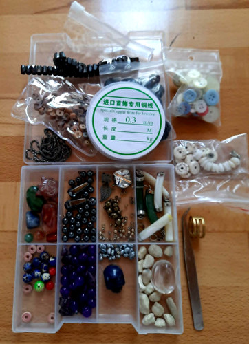 Schmuck basteln konvolut - schmuck,