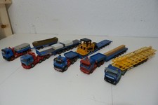 1:87 / H0   Fünf  LKW mit Auflieger Schwertransport Schmidbauer KG