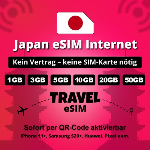 Japan travel esim - japan,