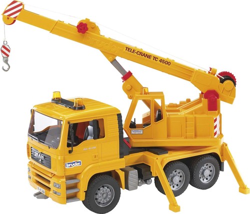 Bruder man kran - man:, kran-lkw