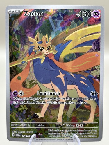 Pokemon zacian pfl 100 094 - pokemon,