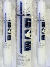 Taufkerze Kommunionkerze Junge