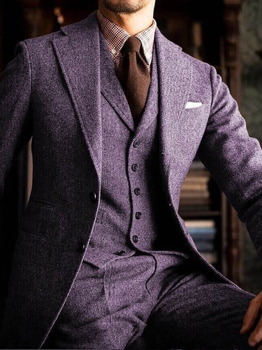 Wolle herren dünner - dünner, tweed