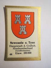 Newcastle o. Tyne / Sammelbild Abdulla Wappen