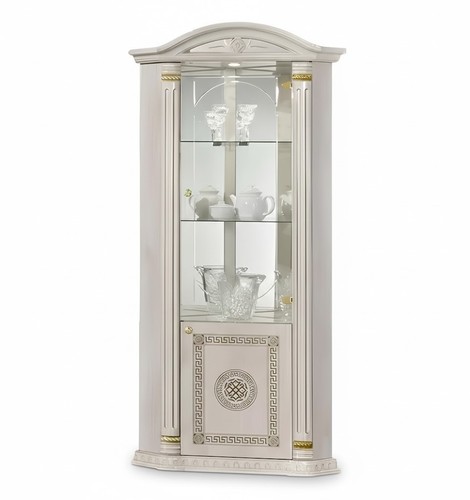 Elegante eckvitrine - eckvitrine, –