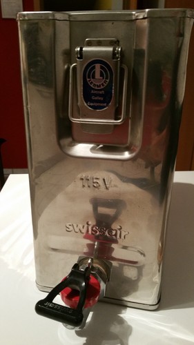 Swissair coffee container - swissair,