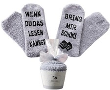 Schoki-Socken, Geschenk für