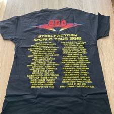 U.D.O.  Steelfactory Tour Shirt 2019 sehr gut erhalten Größe S