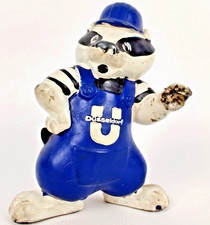 Konvolut 3x Vintage U-Dax Figuren U-Bahn Maskottchen 1970er Kunststoff 9,5cm