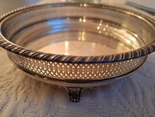 Silberschale Hübsche Durchbrucharbeit. 800er Punziert 29 PD oder 29 PO