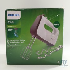 Domestic Appliances HR3741/00 Handmixer, 450 W, 5 Geschwindigkeiten plus Turbo ,