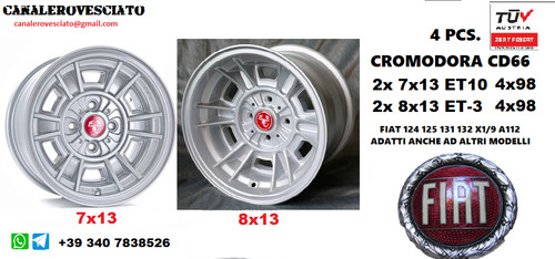 Alufelgen fiat cromodora - alufelgen,