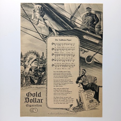 1951 gold dollar - gold, zigaretten