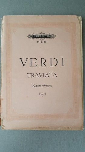 Klavierauszug verdi - klavierauszug,