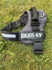 Julius-K9 – Hundegeschirr – anthrazit/schwarz, Size 1