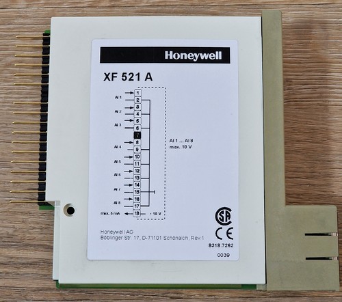 Honeywell centra xf521 - xf521, a