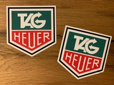 2x TAG Heuer Rally Aufkleber