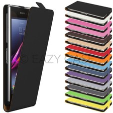 Schutz Hülle für Sony Xperia Serie Handy Tasche Flip Case Back Cover Etui Schale