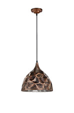 Pendelleuchte Kupfer Loft Ø 35cm LED möglich 1 x E27 Pendellampe 302000162