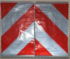 Ladebordwand Warnflaggen Satz