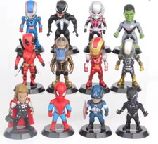 Marvel Action Figuren Spielzeug 12 Stück Avengers Super Helden 10cm Set Figuren